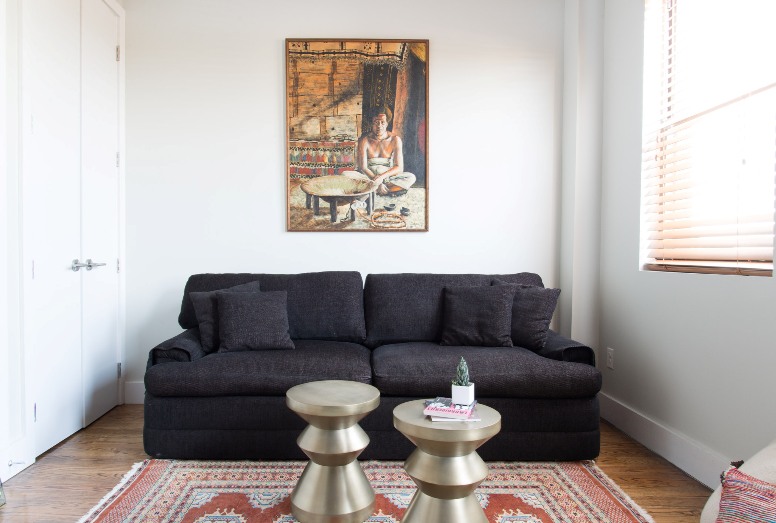 Un apartamento en Brooklyn lleno de color