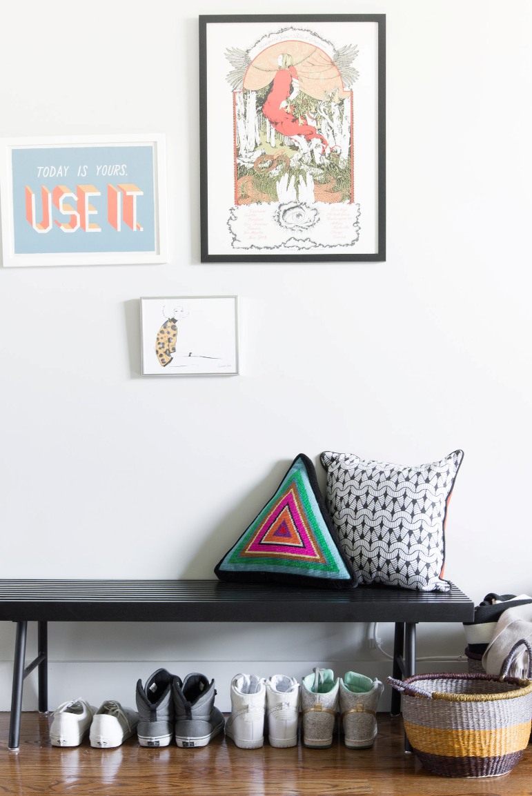 Un apartamento en Brooklyn lleno de color