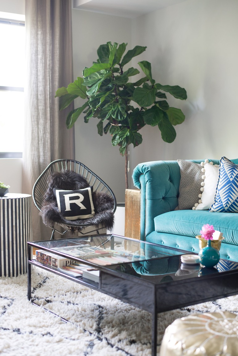 Un apartamento en Brooklyn lleno de color