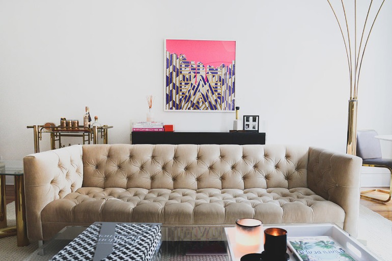 Elegancia neoyorquina con toques glam de Miami