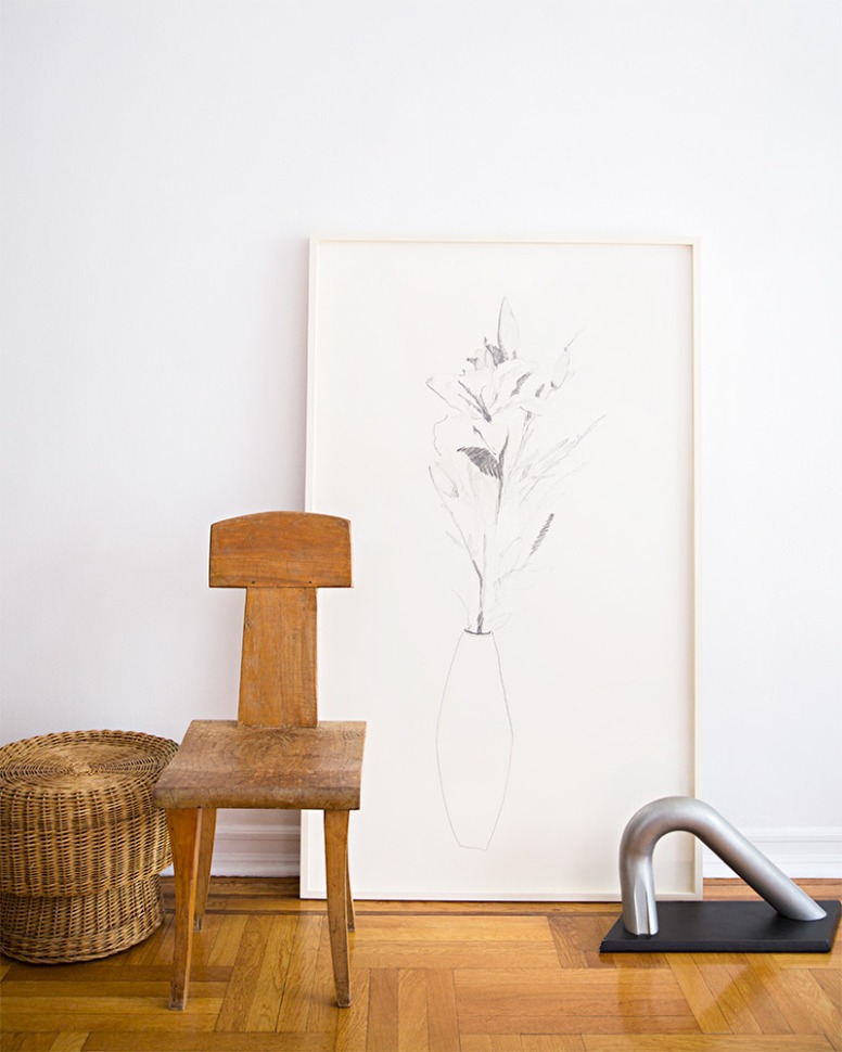 La sofisticación del blanco en una casa familiar