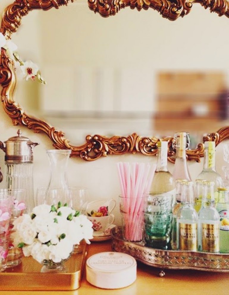 La casa de una experta en glamour