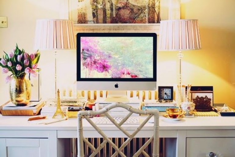 La casa de una experta en glamour