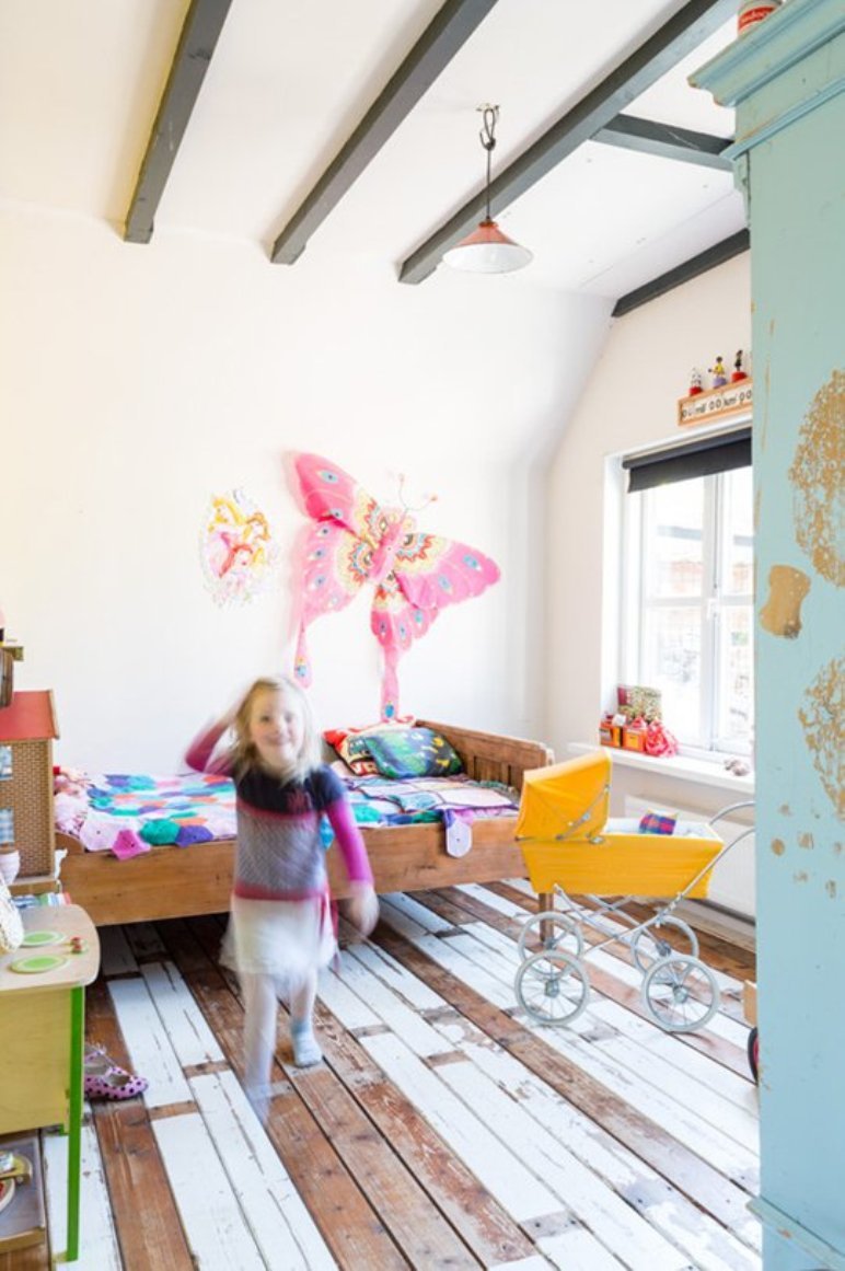 Muebles decadentes y de colores en una casa llena de inspiración