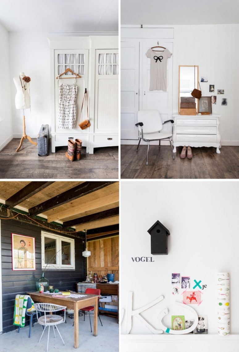 Muebles decadentes y de colores en una casa llena de inspiración