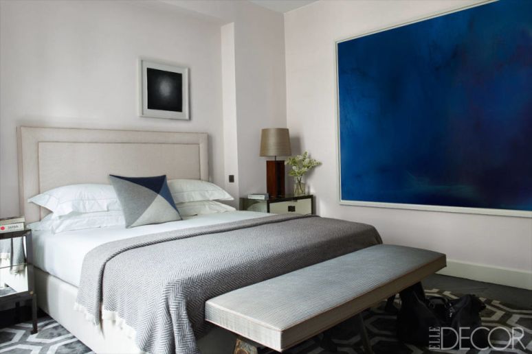 Un apartamento chic en París con mucho arte