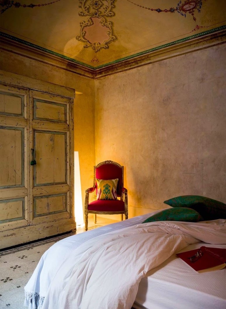 Eclecticismo en un palacio italiano