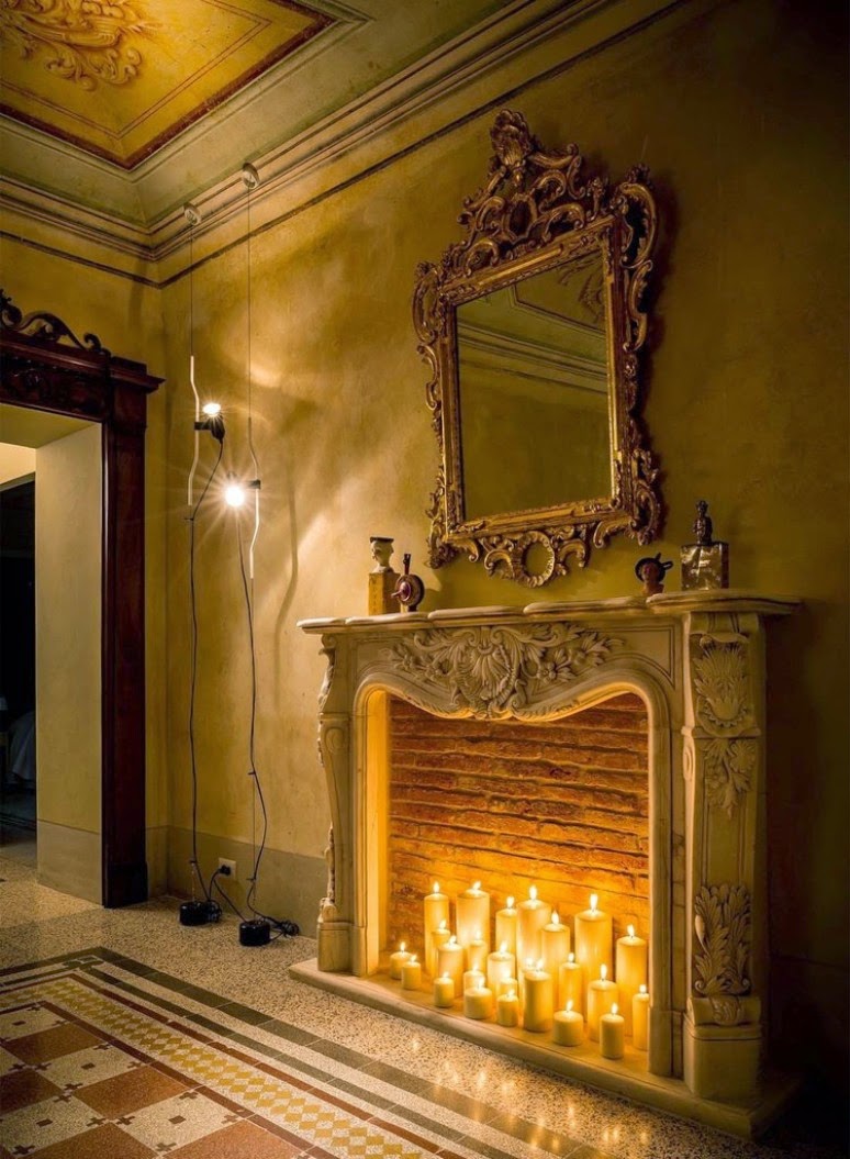 Eclecticismo en un palacio italiano