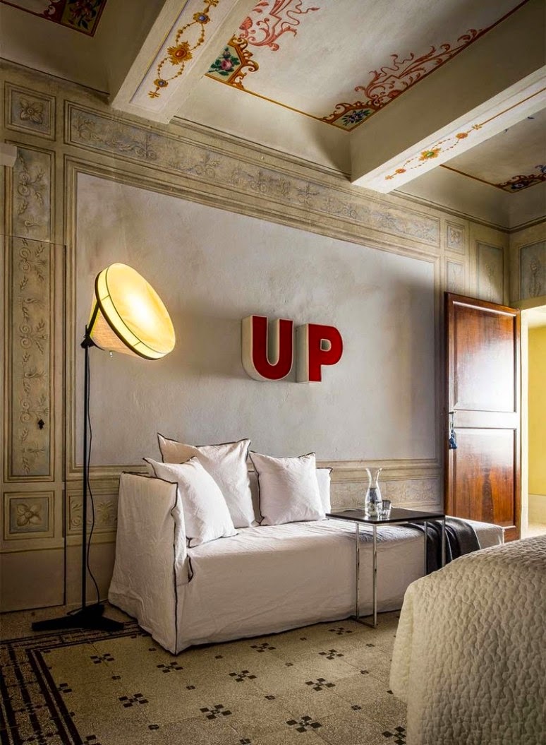 Eclecticismo en un palacio italiano