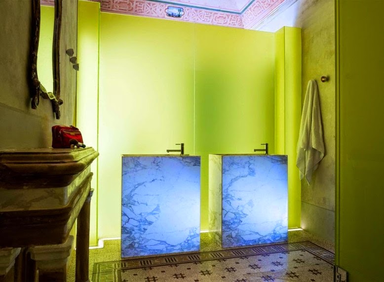 Eclecticismo en un palacio italiano