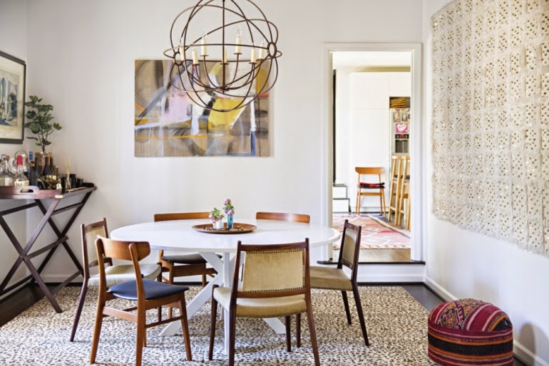 La suavidad y calidez de una casa Eco-Chic