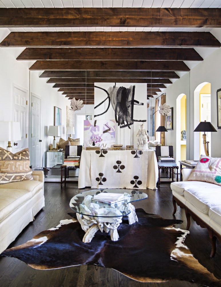 La suavidad y calidez de una casa Eco-Chic