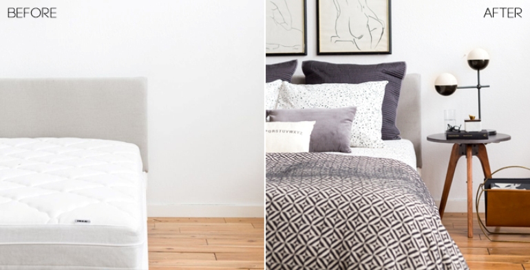 4 formas de decorar tu cama según tu estilo