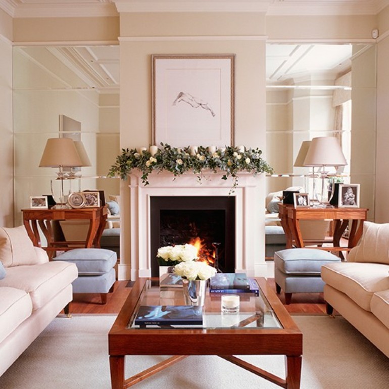 10 salones decorados para la Navidad