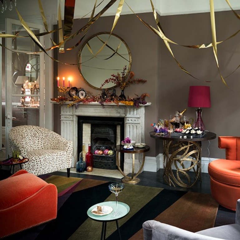 10 salones decorados para la Navidad