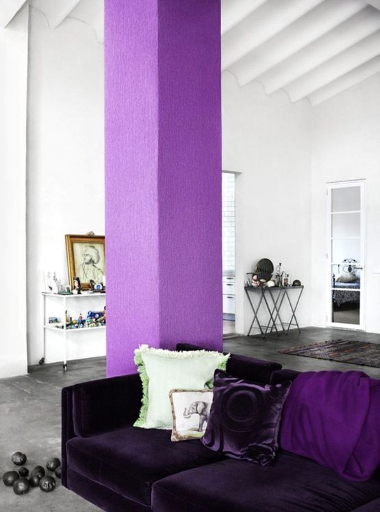  Otro de los colores de otoño: lila, violeta, púrpura, lavanda o malva, llámalo como quieras