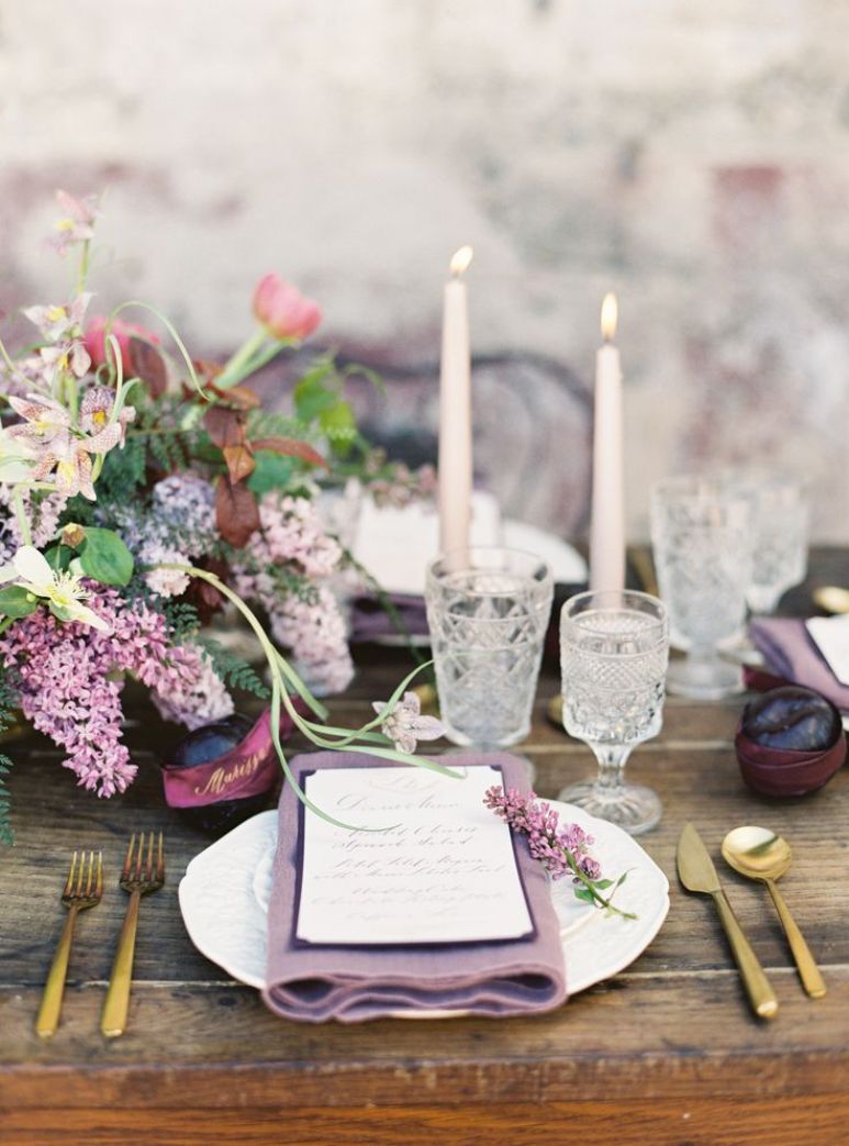  Otro de los colores de otoño: lila, violeta, púrpura, lavanda o malva, llámalo como quieras