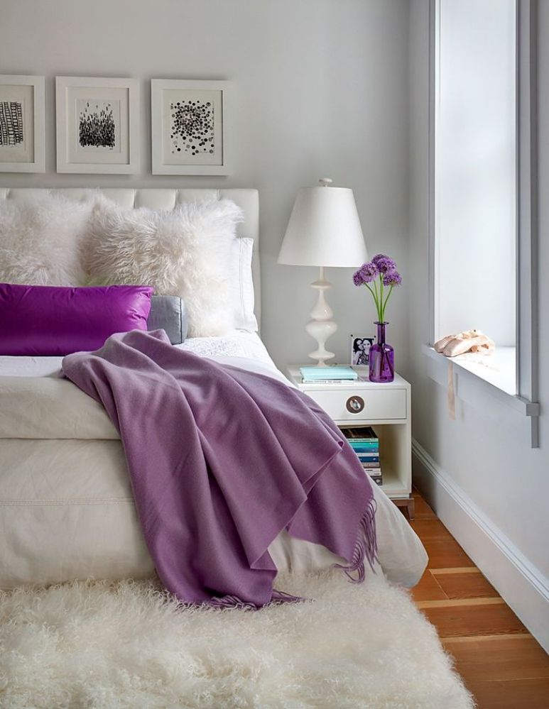  Otro de los colores de otoño: lila, violeta, púrpura, lavanda o malva, llámalo como quieras