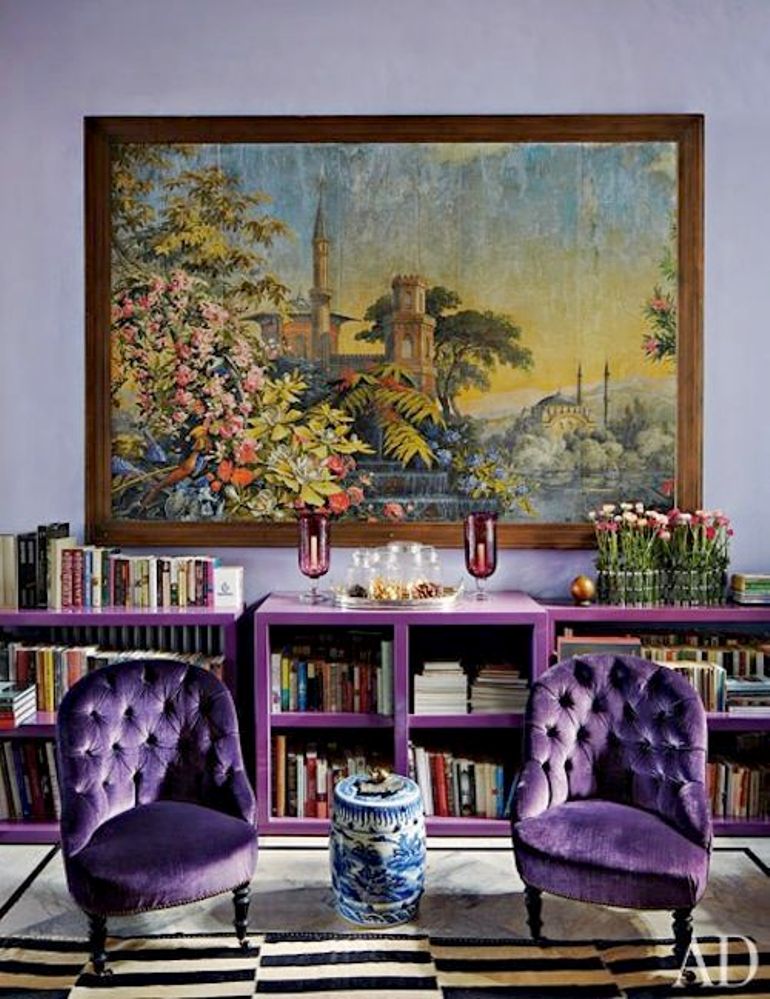  Otro de los colores de otoño: lila, violeta, púrpura, lavanda o malva, llámalo como quieras