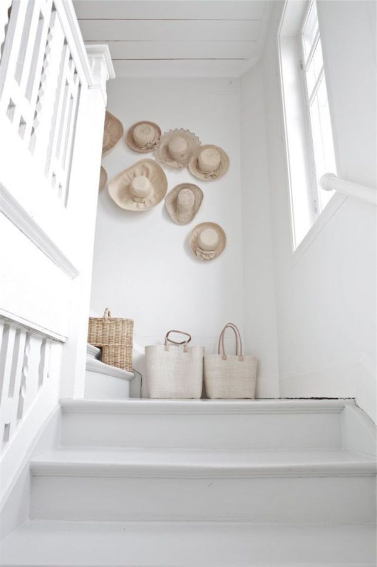 Cómo decorar la pared de una escalera