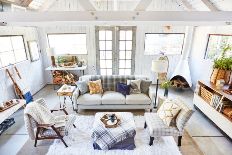 Cómo decorar el salón en invierno