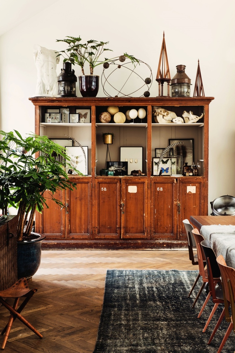 Un loft de estilo industrial y masculino