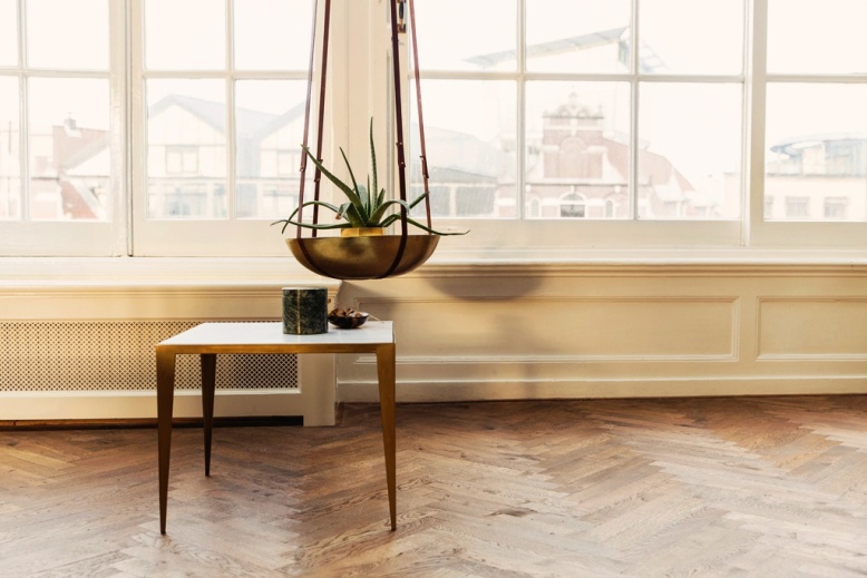 Un loft de estilo industrial y masculino