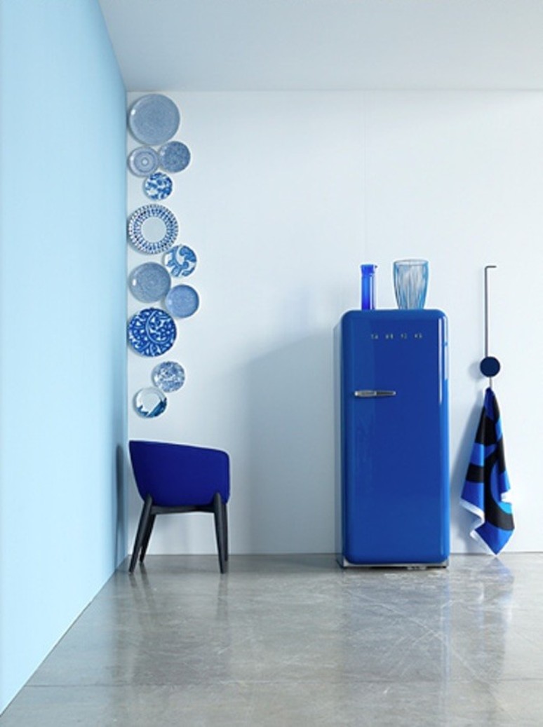 Añade color a tu cocina con la nevera