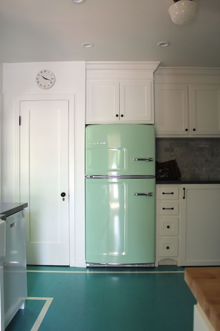 Añade color a tu cocina con la nevera