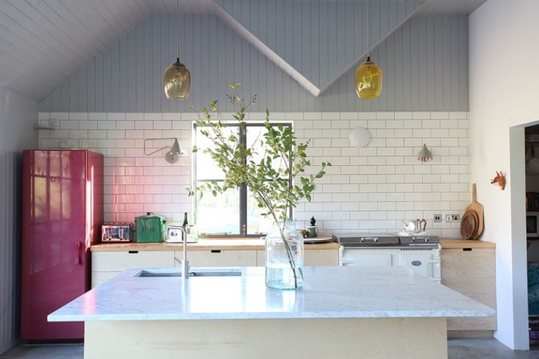 Añade color a tu cocina con la nevera