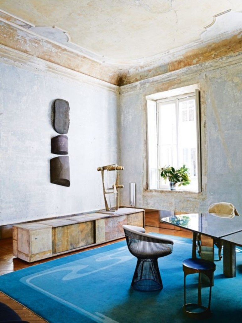 Un palazzo milanés donde arte y arquitectura pueden respirar