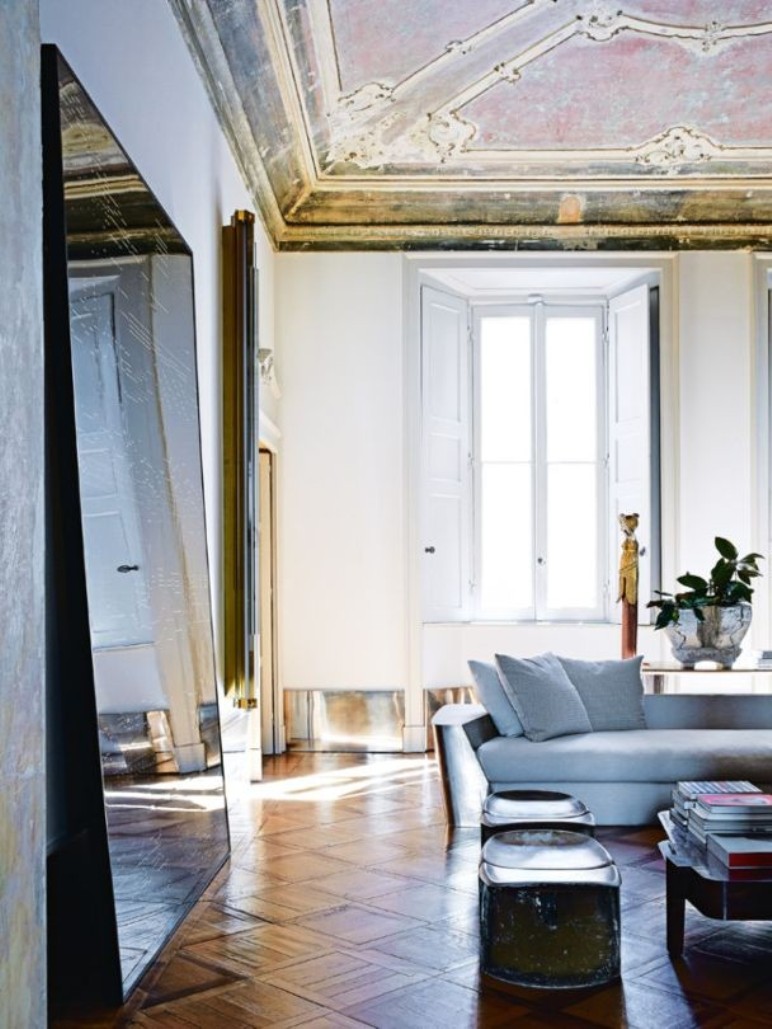 Un palazzo milanés donde arte y arquitectura pueden respirar