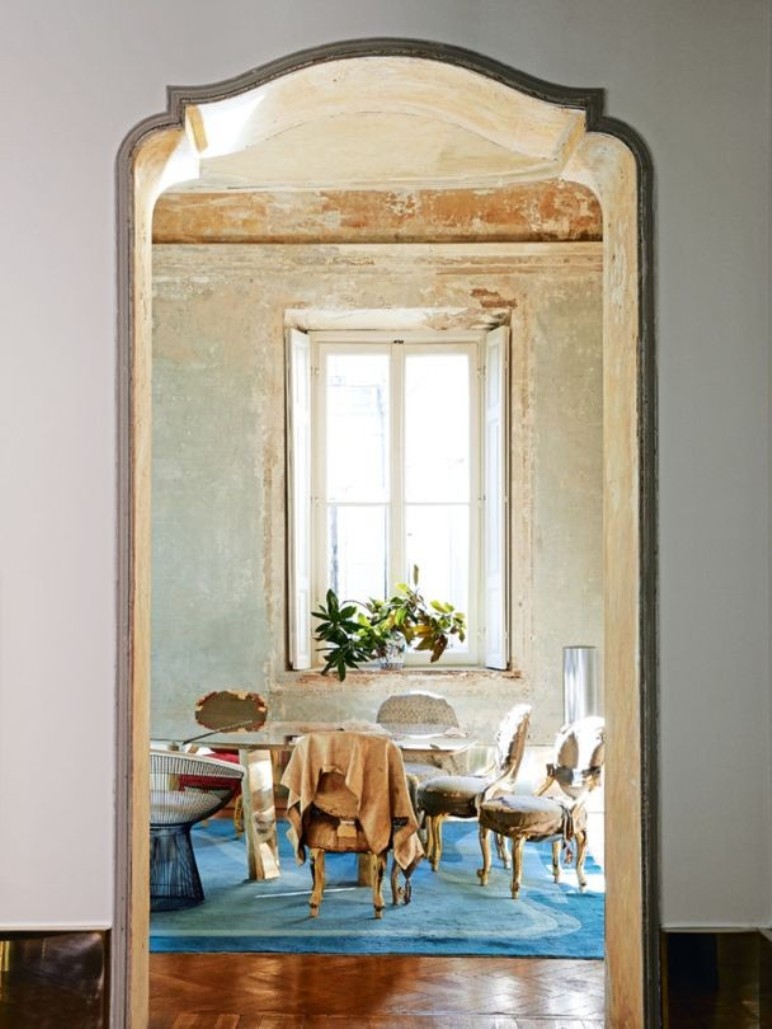 Un palazzo milanés donde arte y arquitectura pueden respirar