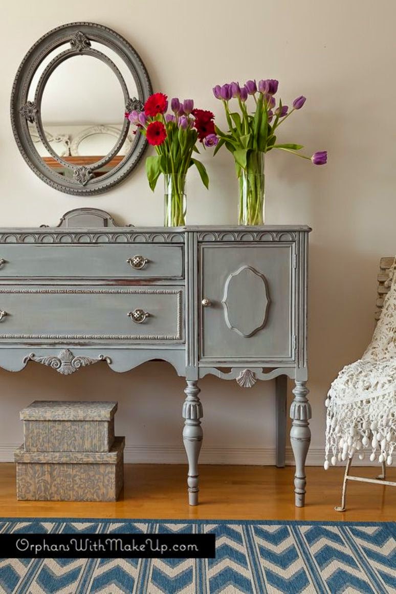 La versatilidad del aparador o buffet vintage