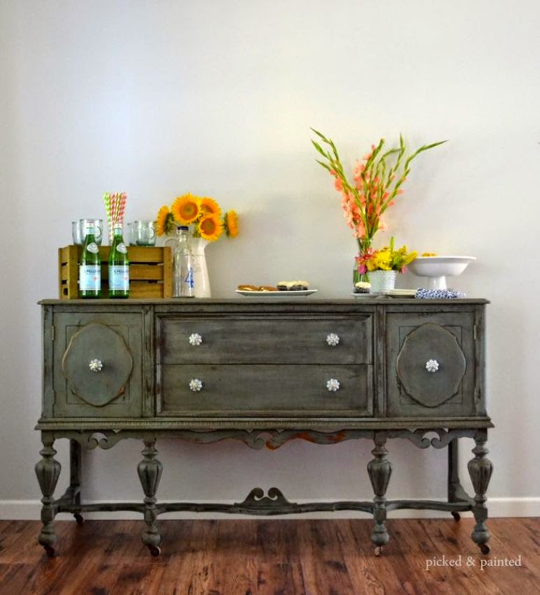 La versatilidad del aparador o buffet vintage