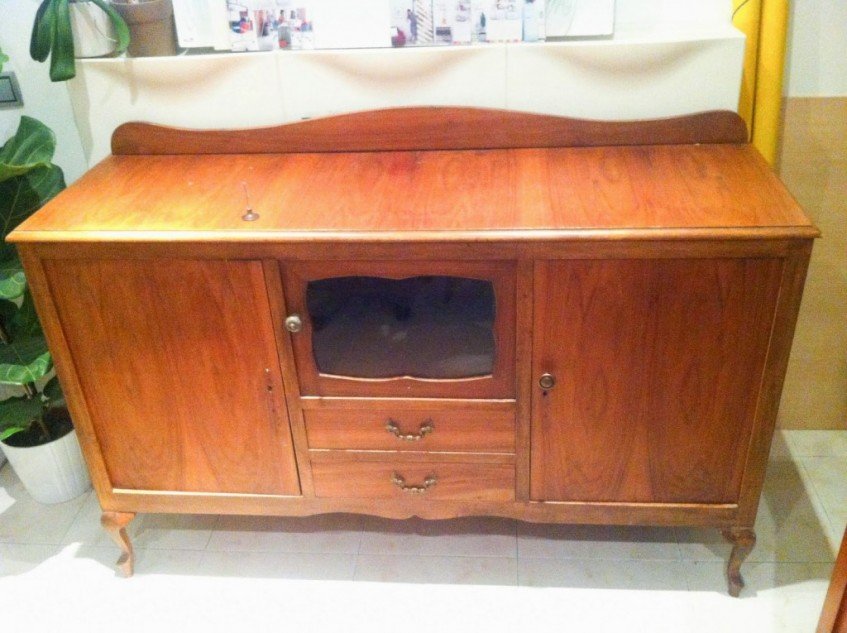 Cómo restaurar un aparador con la técnica del decapé