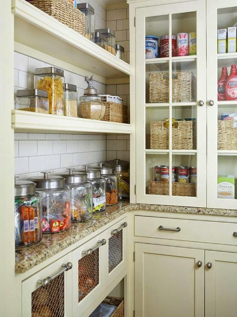Ideas para decorar una pequeña despensa