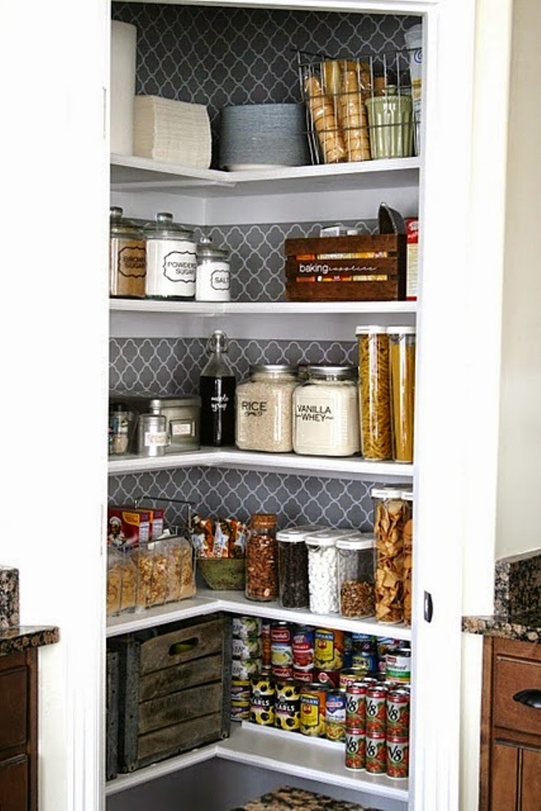 Ideas para decorar una pequeña despensa