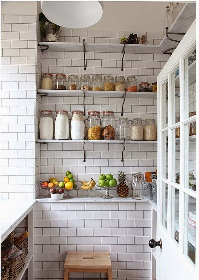 Ideas para decorar una pequeña despensa