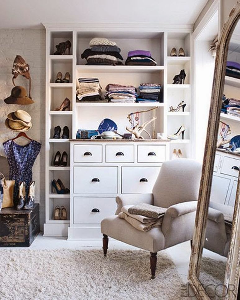 Cómo organizar y decorar tu vestidor