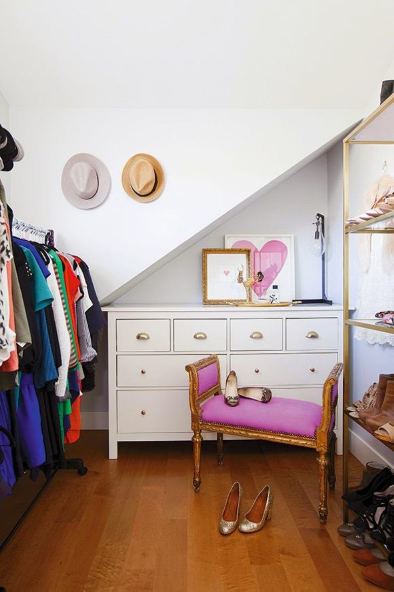 Cómo organizar y decorar tu vestidor