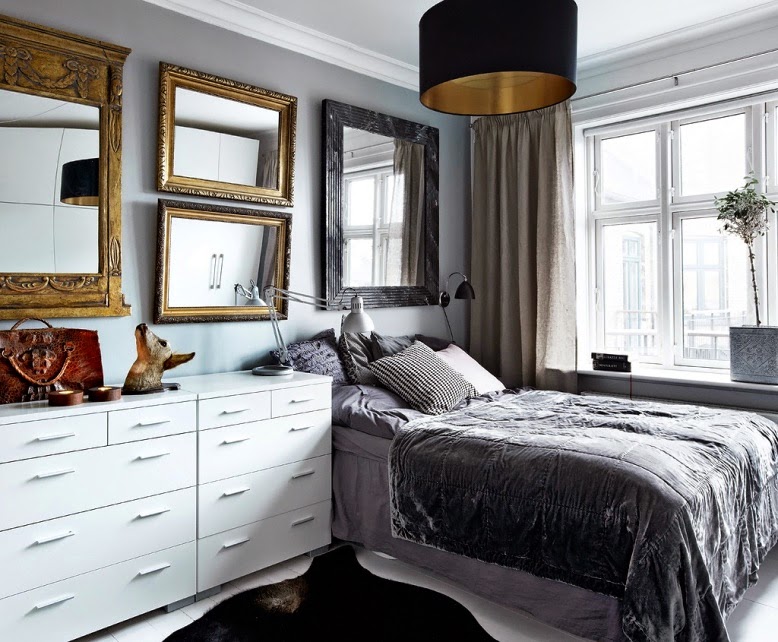 Cómo decorar con negro y agrandar el espacio