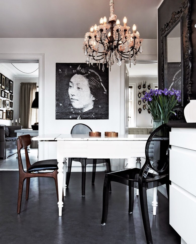 Cómo decorar con negro y agrandar el espacio