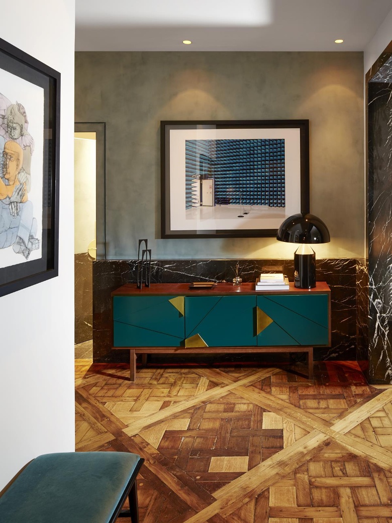 Un apartamento clásico pero moderno