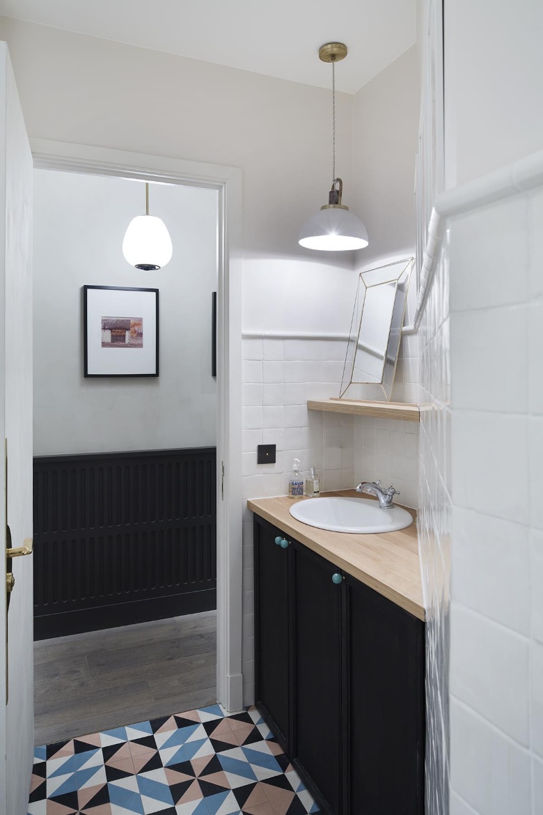 Un apartamento clásico pero moderno