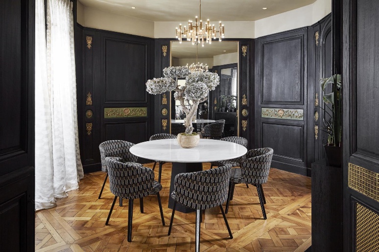 Un apartamento clásico pero moderno