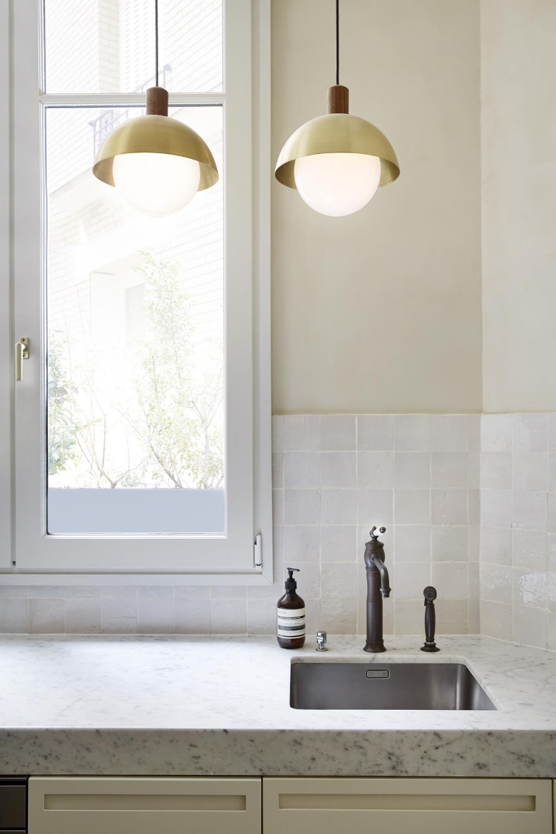 Un apartamento clásico pero moderno