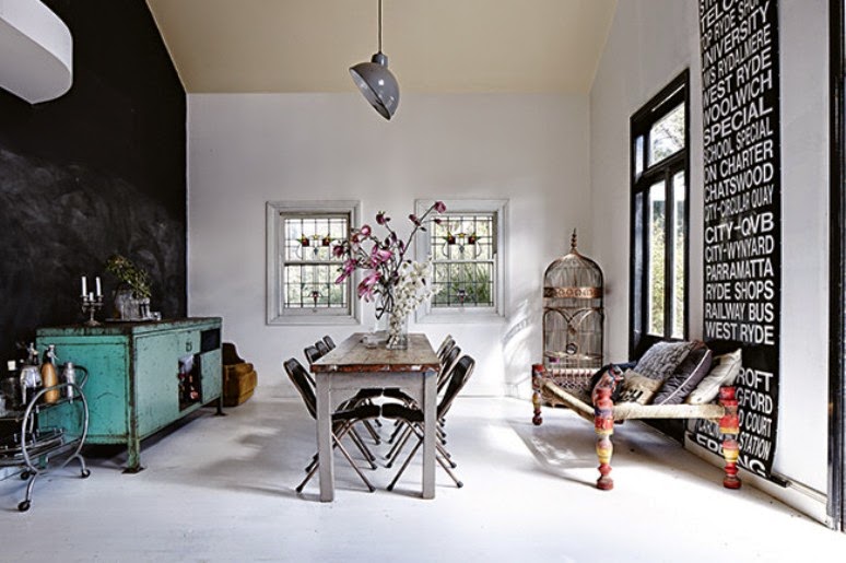 Eclecticismo vintage, entre lo romántico y lo industrial