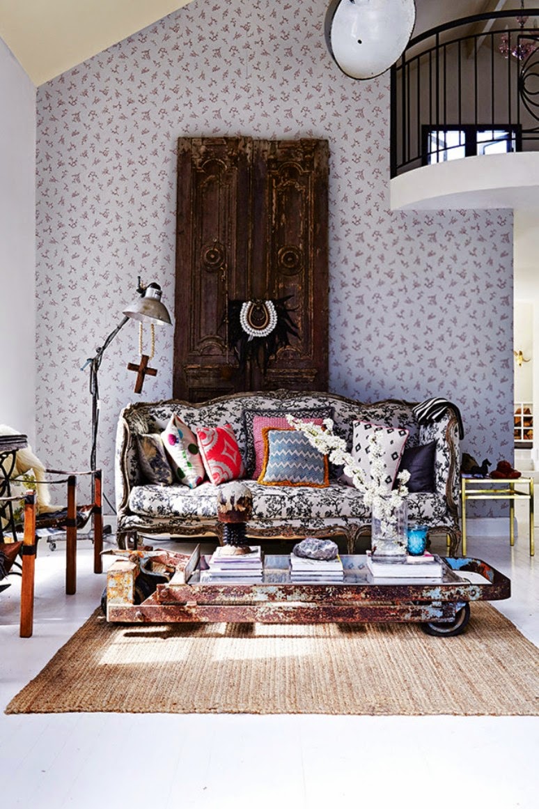 Eclecticismo vintage, entre lo romántico y lo industrial