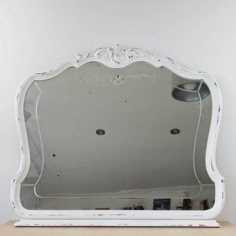 Una casa Shabby Chic en blanco